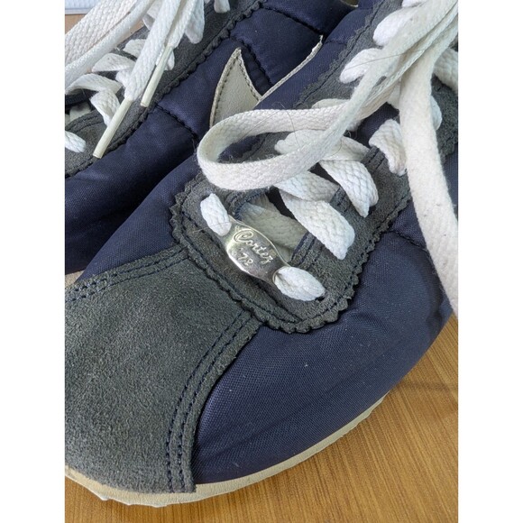 Nike Cortez '72 Nylon Women's 7.5 Blue Suede White EU 38.5 (COM9) - Picture 8 of 8